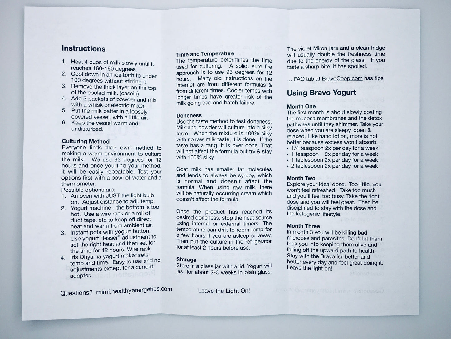 Bravo GcMAF Yogurt Starter Powder One (01) 1 liter pack (Best before Mar 2026)