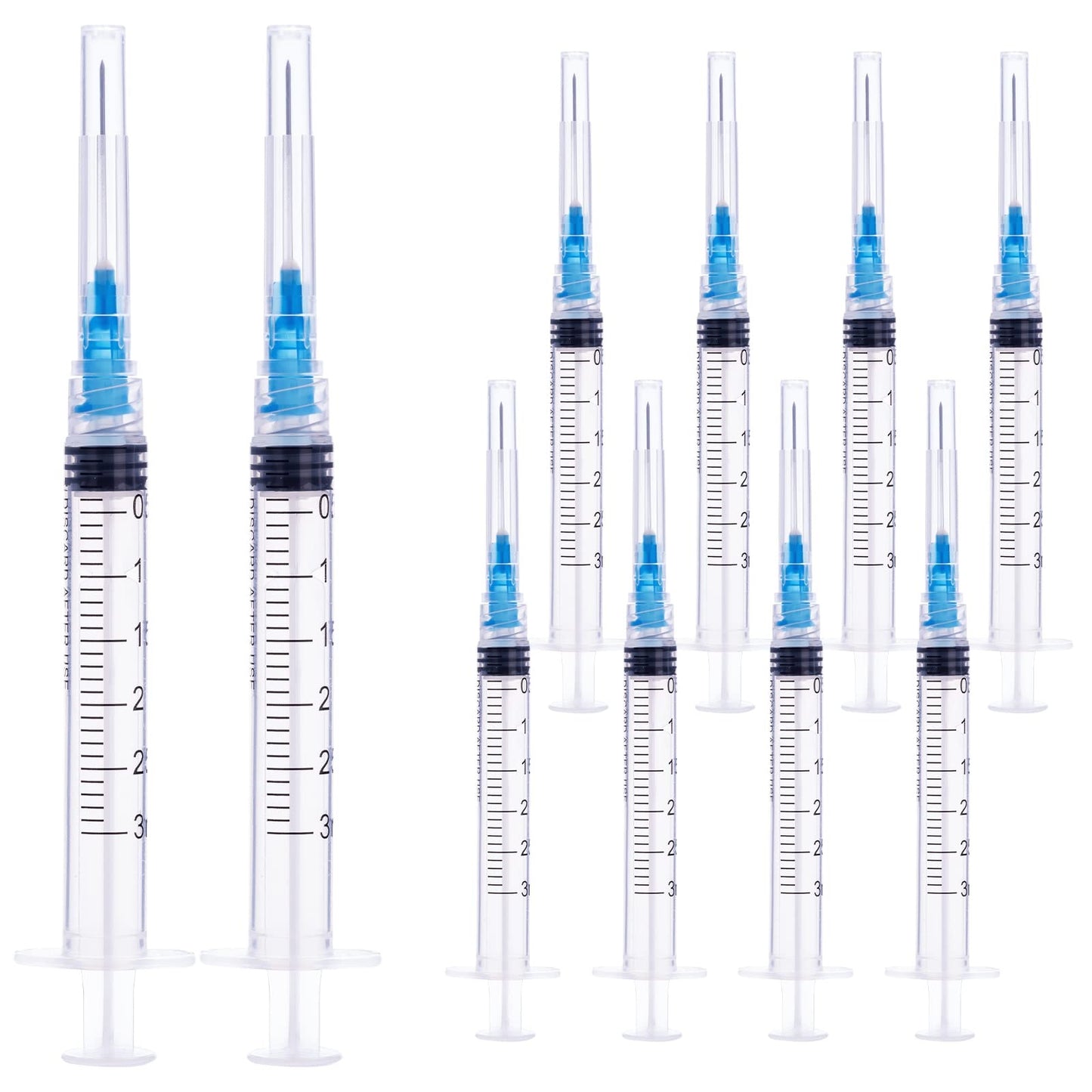 Syringes with needles    20 gauge, 3ml, 1.5 inch needle - 20