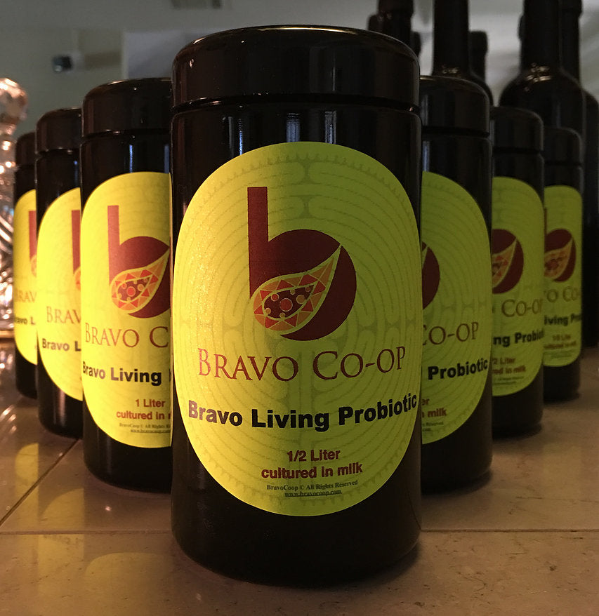 Bravo Prepared 1/2 Liter Jar of GcMAF Yogurt