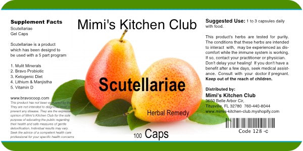 Scutellariae Caps - 100 caps