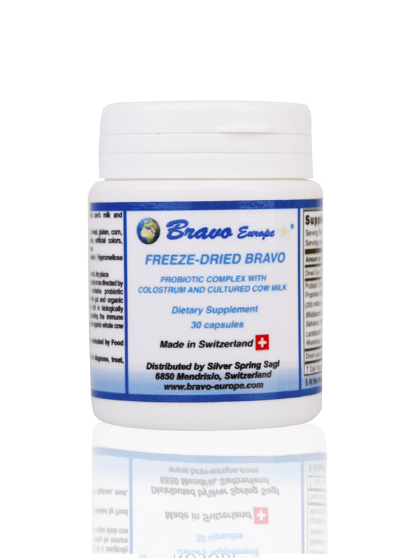 Factory Bravo Concentrated Capsules 8Tbsp or 1/2 cup strength 30 capsules per bottle