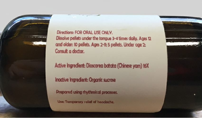 Light Root - Dioscorea batata 16x Homeopathic pellets or ointment