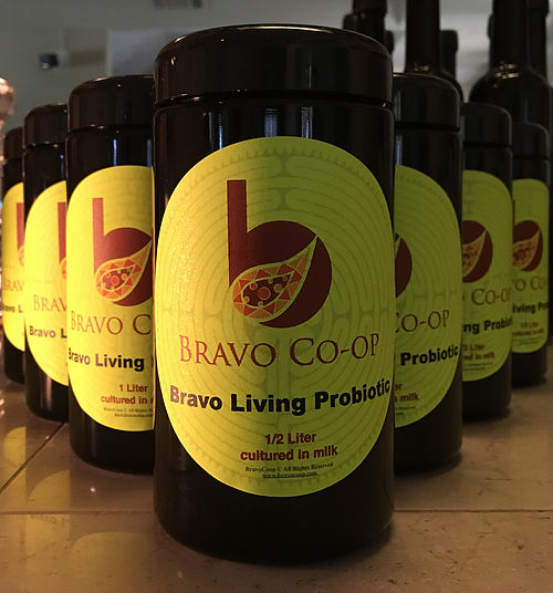 Bravo Prepared 1/2 Liter Jar of GcMAF Yogurt